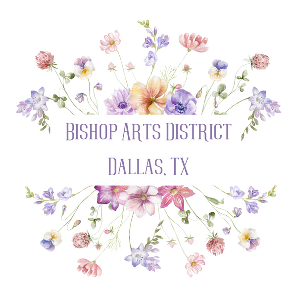 Bishop Arts Floral Sticker