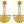 Load image into Gallery viewer, Gold sunset dangle earrings - 1
