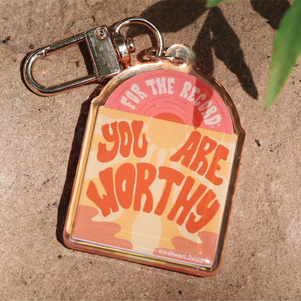 For The Record Acrylic Keychain - 1