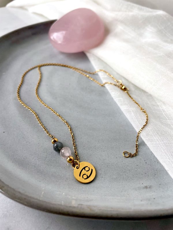 Zodiac Necklace Cancer - 1