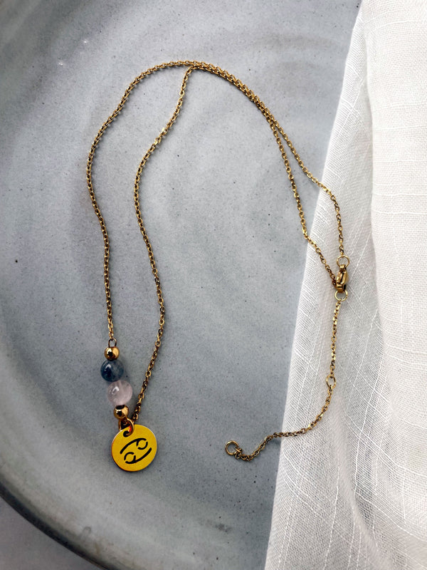 Zodiac Necklace Cancer - 2