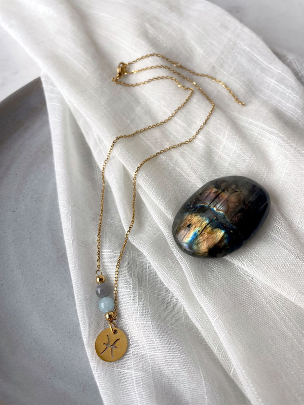 Zodiac Necklace Pisces - 3