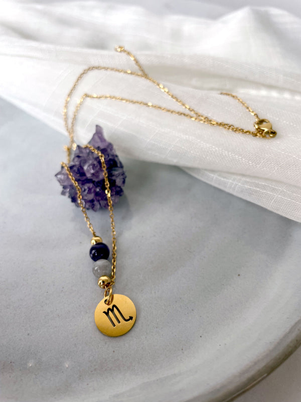 Zodiac Necklace Scorpio - 2