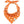 Load image into Gallery viewer, Texas State in Rust Dog Bandana - 1