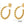 Load image into Gallery viewer, Gold Beaded Hoops - 2