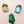 Load image into Gallery viewer, Snow Village Christmas Hair Claw - 4