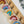 Load image into Gallery viewer, Macrame Rainbow Keychain Charm with wooden beads - 8