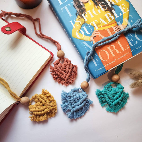 Handmade Bookmark with beads - 8