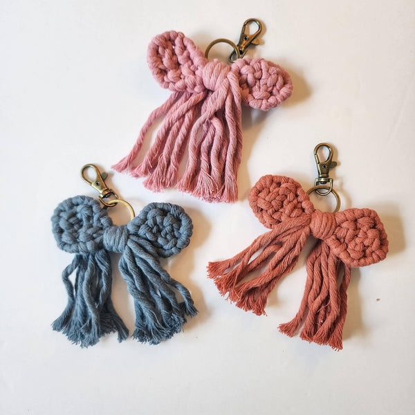 Handmade Bow keychains - 9