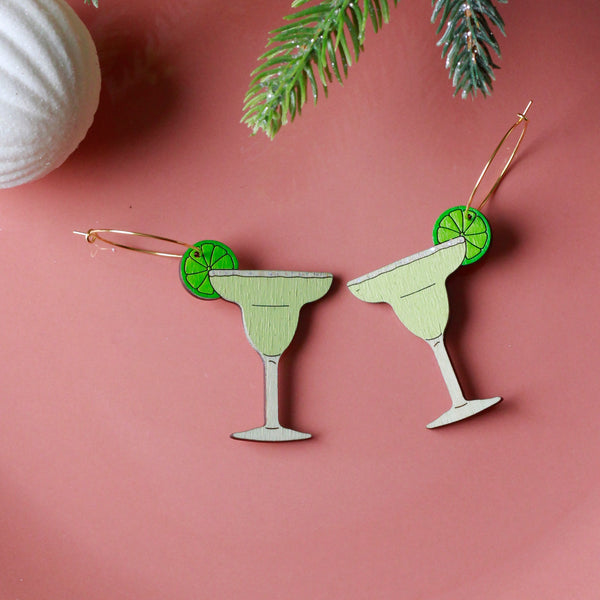 Sparkle Margarita Hoops - 1