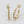 Load image into Gallery viewer, CZ Gold Hoops - 1