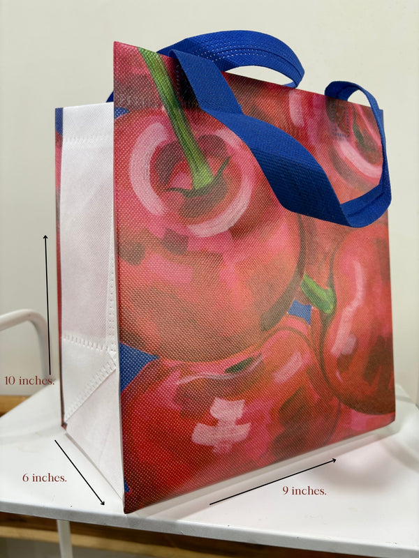 Cherry Disco Reusable Bag  - 3