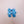 Load image into Gallery viewer, Blue Mini Bows with Pearl Embroidery - Set of 2