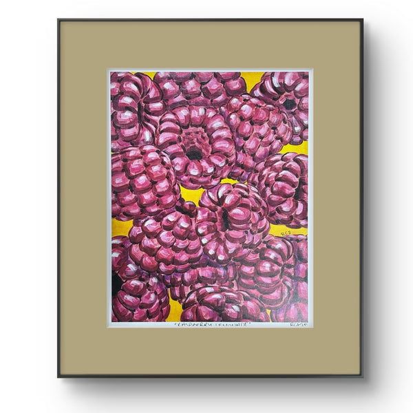 Raspberry Lemonade Art Print