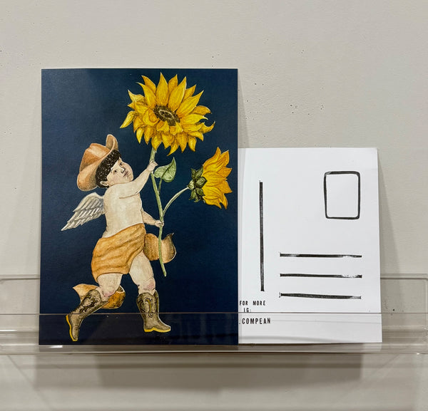 Ezra’s Sunflowers Postcard