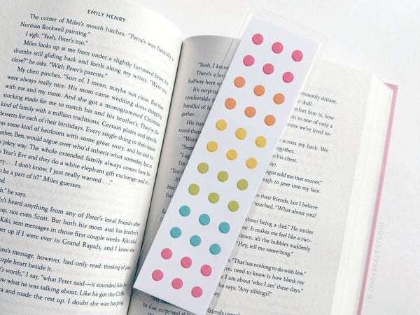 Button Candy Laminated Bookmark – DS