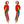 Load image into Gallery viewer, Macaw Stud Dangles - 1