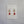 Load image into Gallery viewer, Red Seaglass Charm Hoops - 1