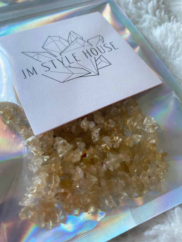 Micro Citrine Layering Necklace  - 1