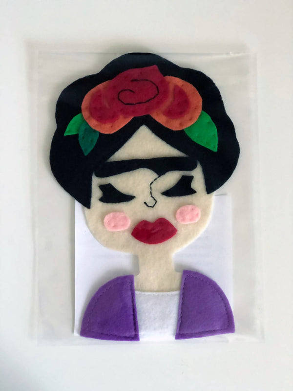 Frida - Iron On Applique/Patch