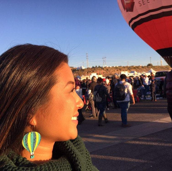 Hot Air Balloon Earrings - 2