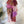 Load image into Gallery viewer, Pink Fringe Dyed Woven Wall Art - 1