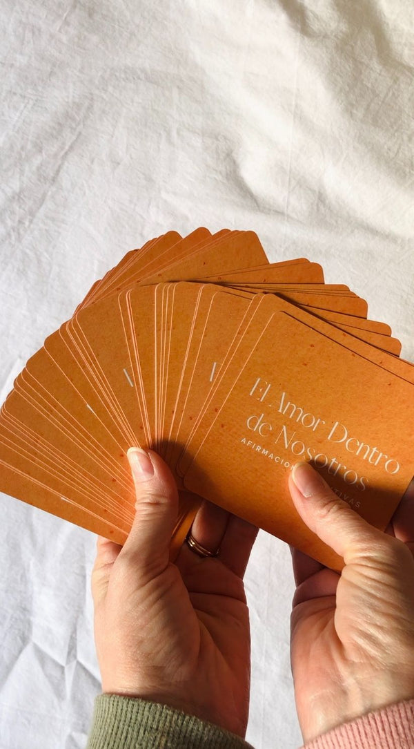 The Love Within Us Spanish Affirmation Deck - 2