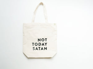 Not Today Satan Tote Bag - 1
