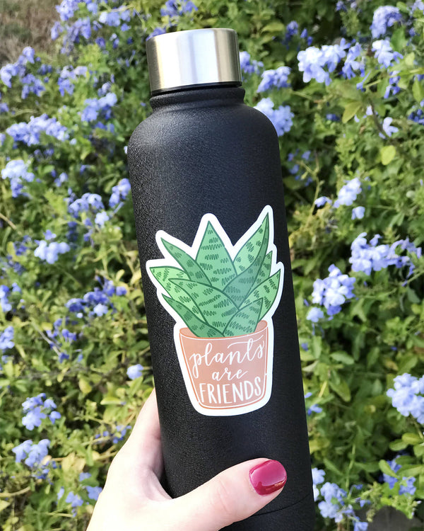 Plants are Friends Sticker
