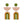 Load image into Gallery viewer, Green Rainbow Arch Earrings