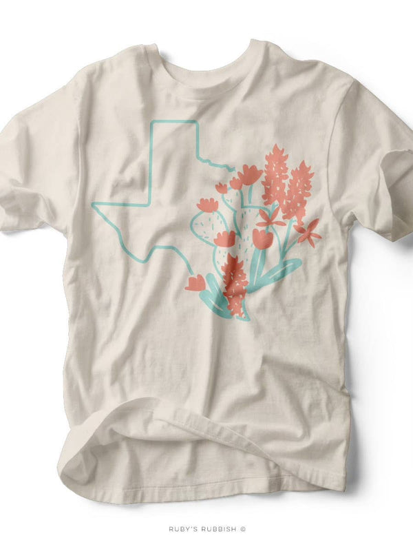 Texas Cactus Flower - Southern Tee