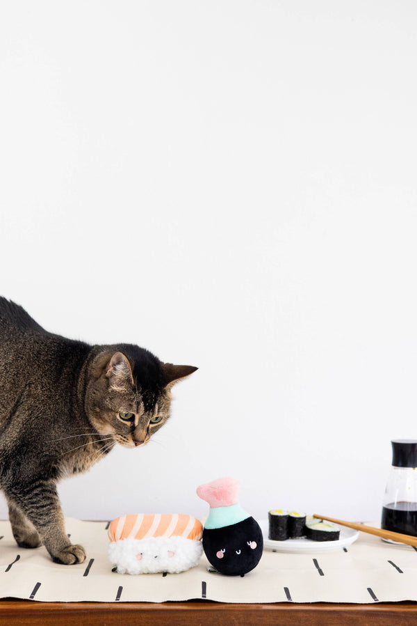 Holiday Sushi Catnip - Cat Gift Set