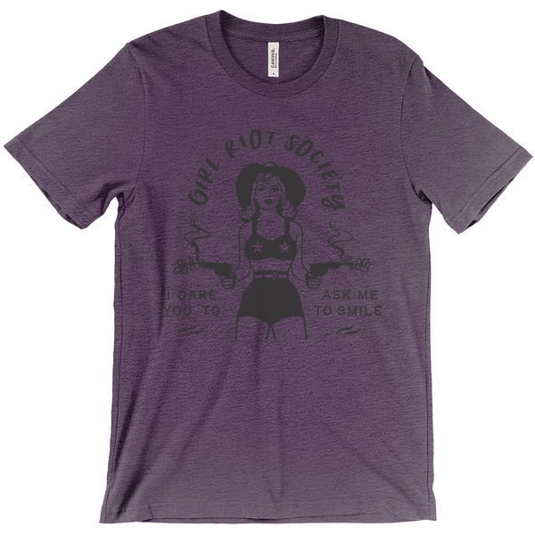 Girl Riot Society - No Chapter - Heather T Shirt