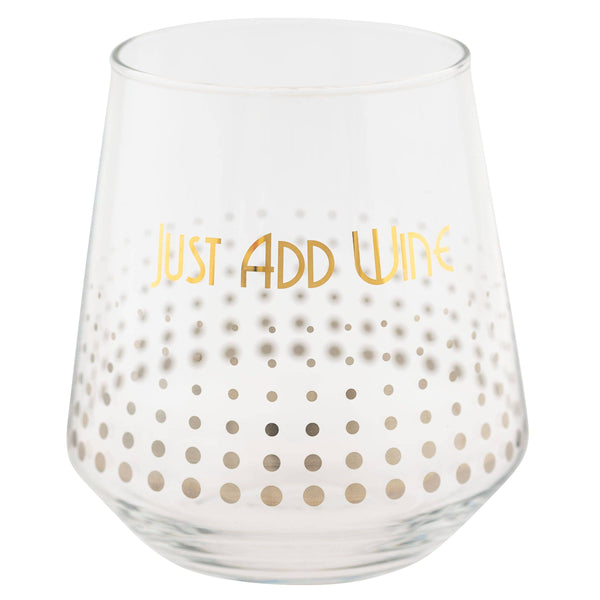 Chic Stemless Wine Glass