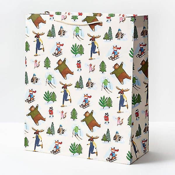 Snow Critters Large Gift Bag