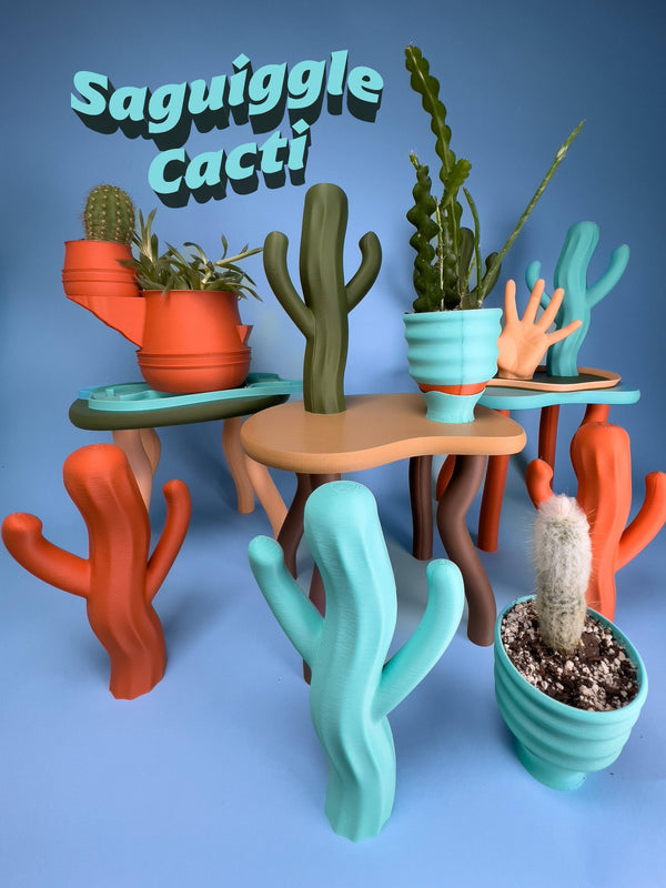 The Saguiggle Cactus: Forest Green