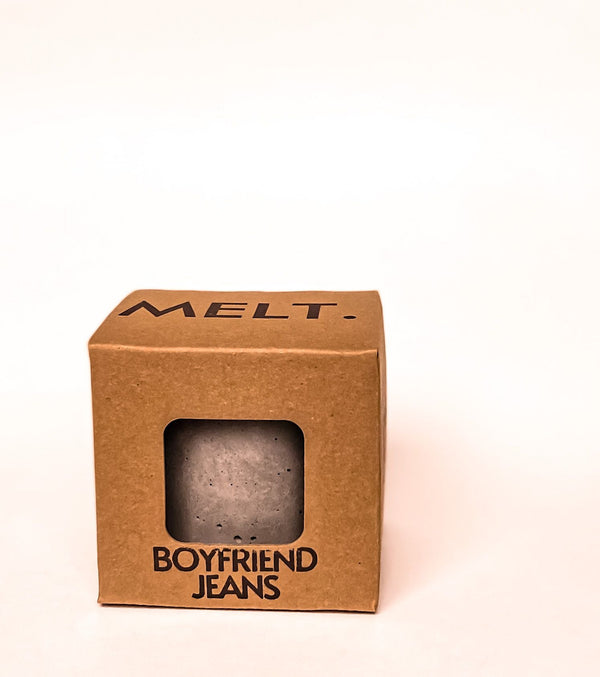 MELT. Pure Soy, Wood Wick Candle in Concrete Vessel - 4