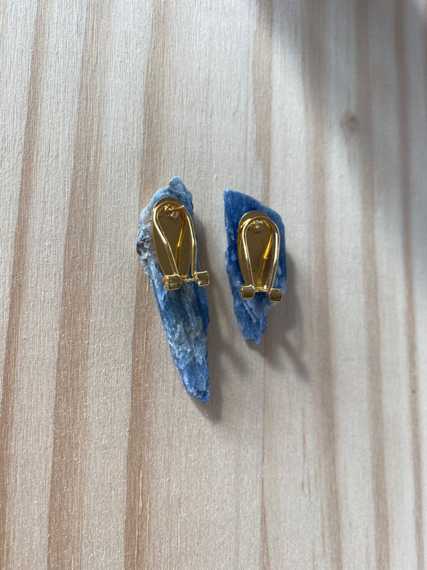 Yin Yang Blue Kyanite Earrings - 3