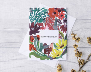Multiple florals Greeting card - 1