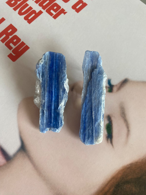 Yin Yang Blue Kyanite Earrings - 7