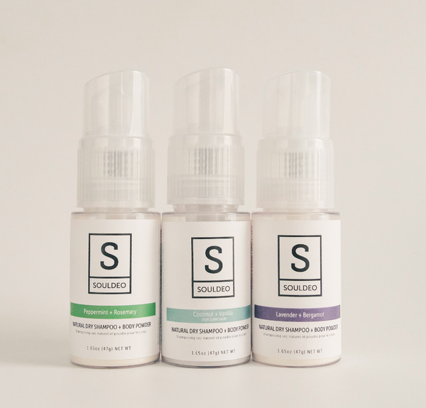 SoulDeo Naturals Dry Shampoo + Body Powder - 1