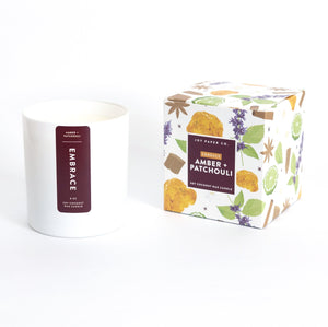 EMBRACE (Amber + Patchouli) Candle - 1