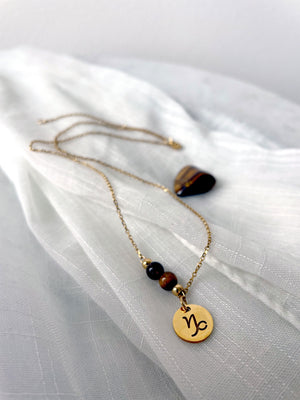 Zodiac Necklace Capricorn - 1