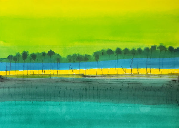 Yellow Green Skies - 1