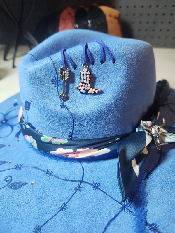 Baby got the Blues Hat - 3