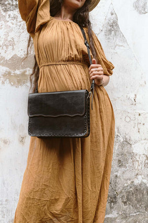 Structured Leather Crossbody - 3