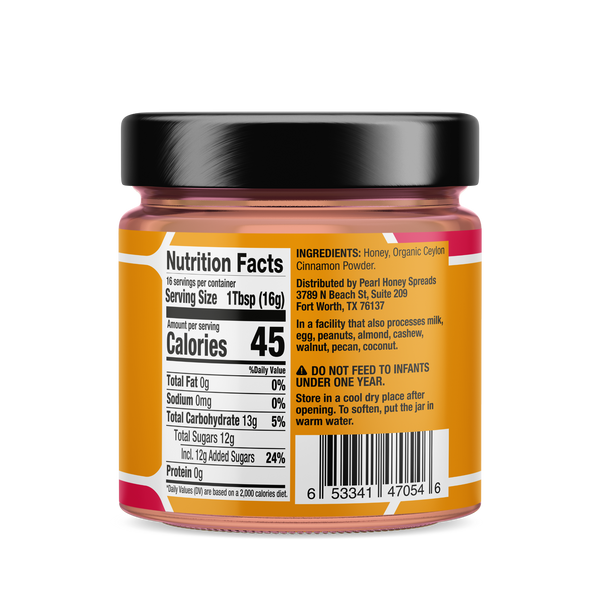Cinnamon Creamed Honey