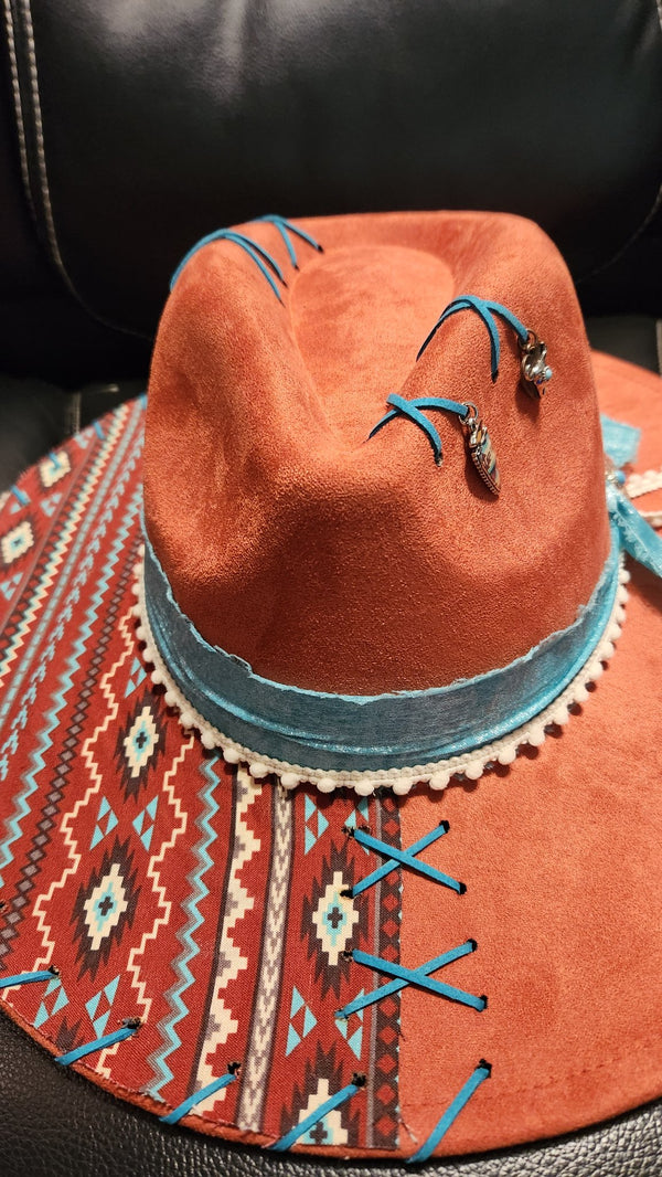 Rust Southwest Hat