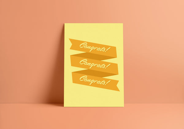 Congrats! Greeting Card