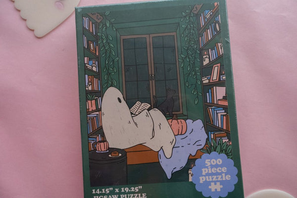 Cozy Readers 500 Piece Puzzle